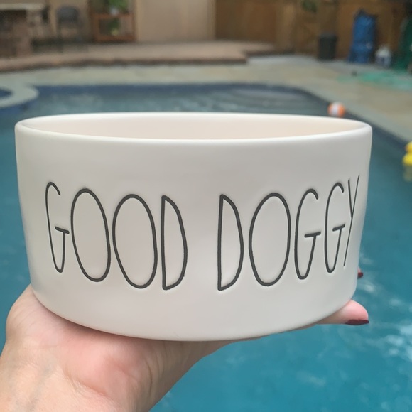 New Rae Dunn GOOD DOGGY Dog Bowl - Picture 2 of 4
